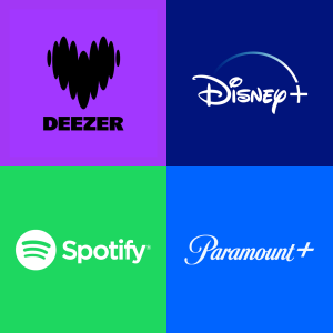 Deezer Disney+ Paramount+ Spotify Summit Pack 12M