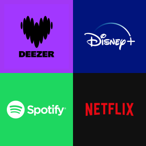 Deezer Disney+ Netflix Spotify Infinity Pack 12M